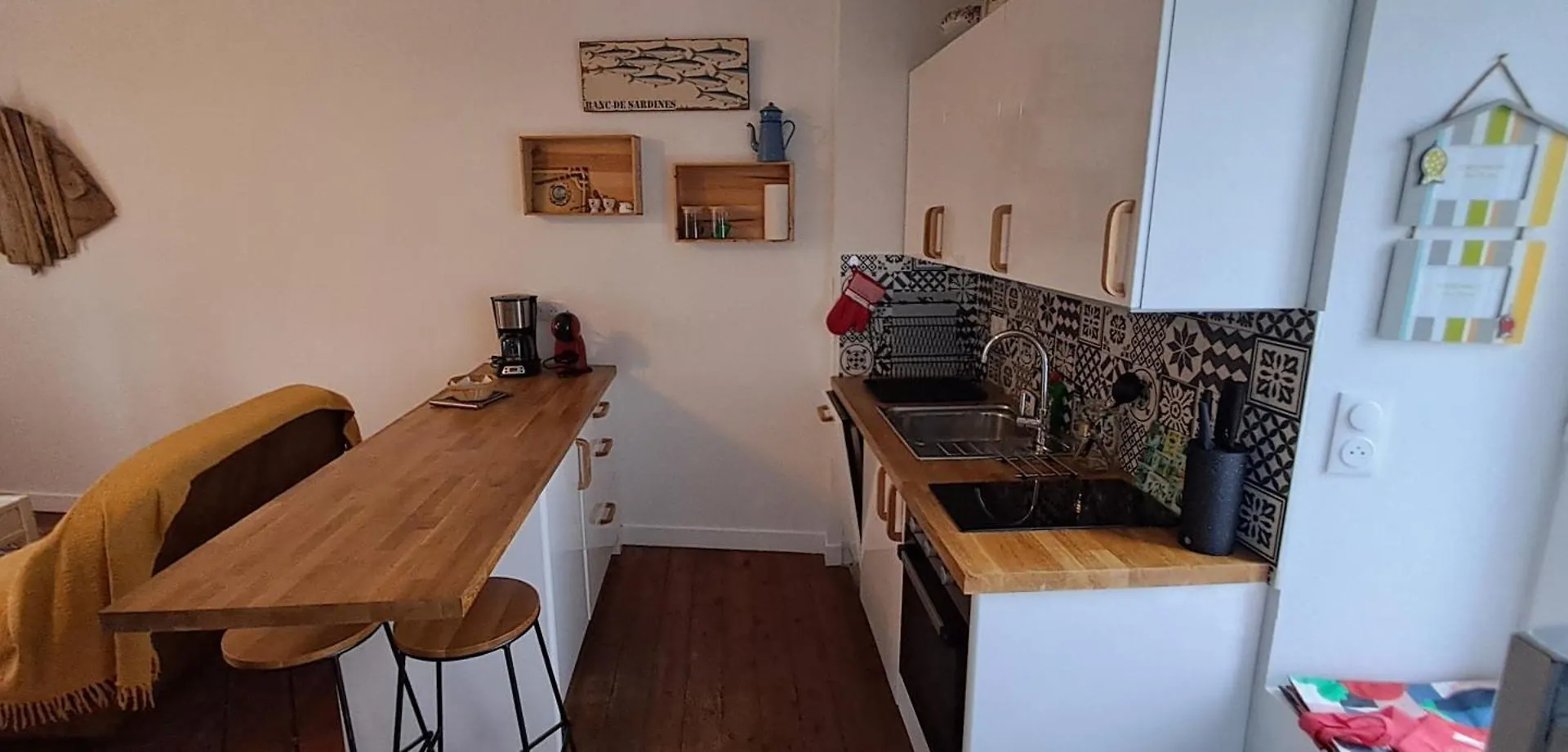 Apartment Le Gite De L'Amer - T2 - Duplex - Centre Bourg Baden France