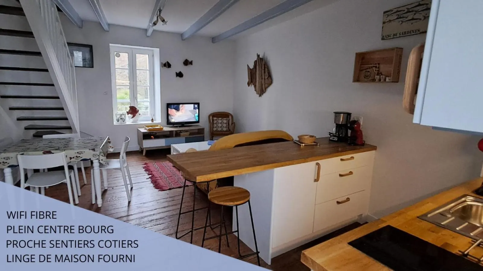 Le Gite De L\'Amer - T2 - Duplex - Centre Bourg contacts